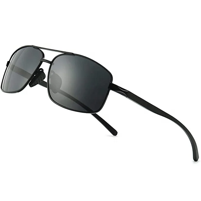 

2020 Amazon Hot Sale Eyewear Classic Rectangle Polarized Sun glasses Fishing Bicycle Driving Sunglasses For Men Women, Customized color