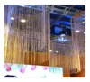Wedding Line Silver Spaghetti Thick Decorative String Curtain
