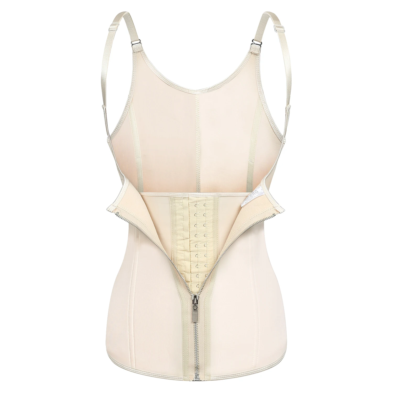 留在homedouble 压缩腰部训练师全身塑身桑拿运动服塑身衣