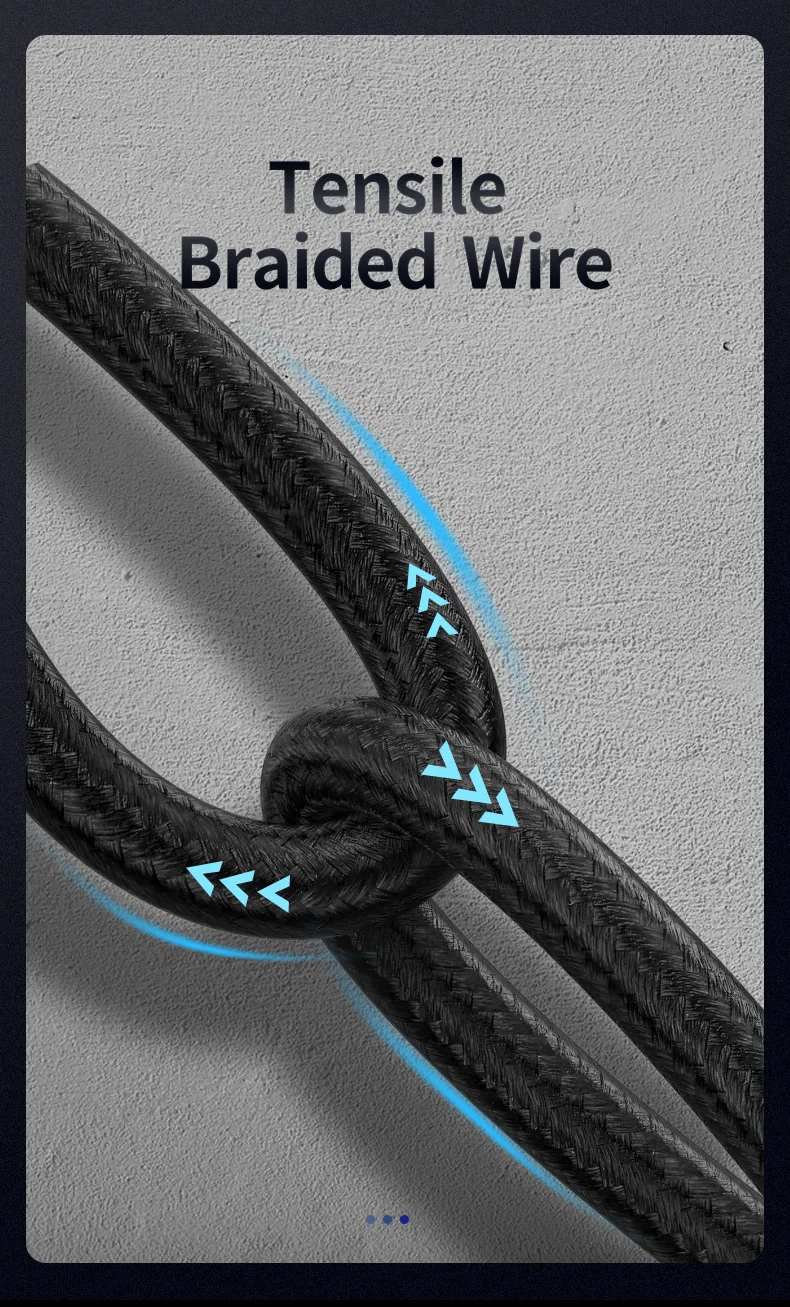 Factory Price Magnetic Charging Cable 3 In 1 Data Usb Cable - ANKUX.COM