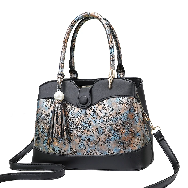 

DL121 33 New designer bags Stylish and exquisite ladies handbag shoulder luxury leather women hand bags, Black....