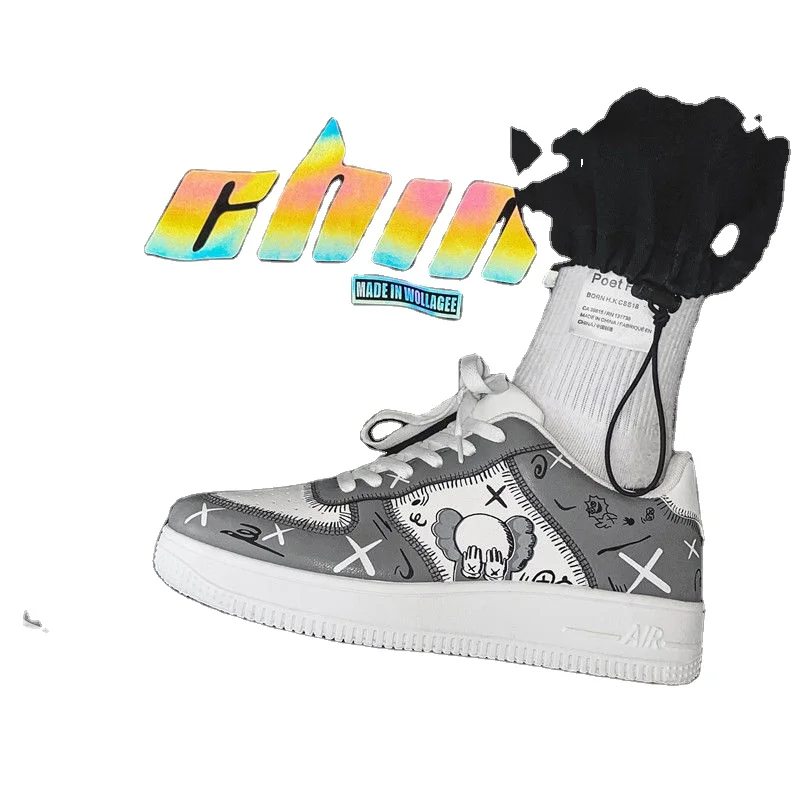 

2021 New air one fashion men's shoes walking shoes casual style sports shoes
