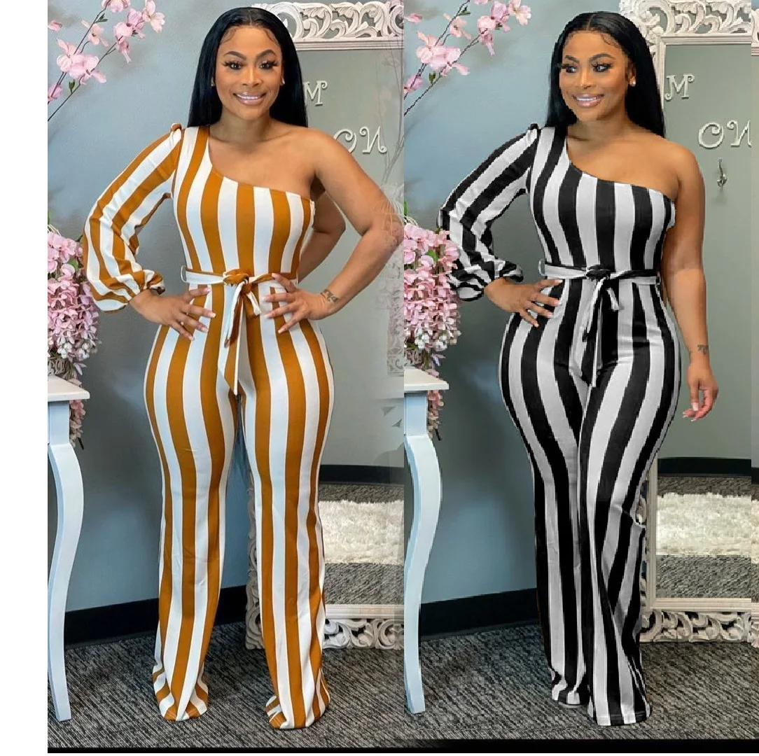 

2021 New Arrivals Flare Pants Jumpsuit One Piece Rompers Womens Jumpsuit Women Fall Clothes Long Sleeve Bodysuit, Picture