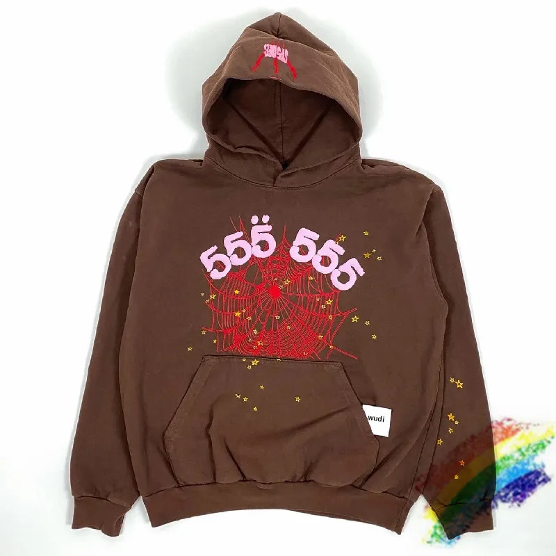 

Foaming Printing 555555 Hoodie Men Women 1:1 Top Quality Digital Printing Sweatshirts