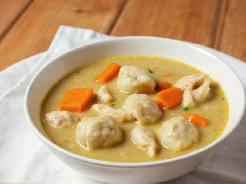 Classic Chicken and Dumpling Soup Recipe: Easy Homemade Comfort Food