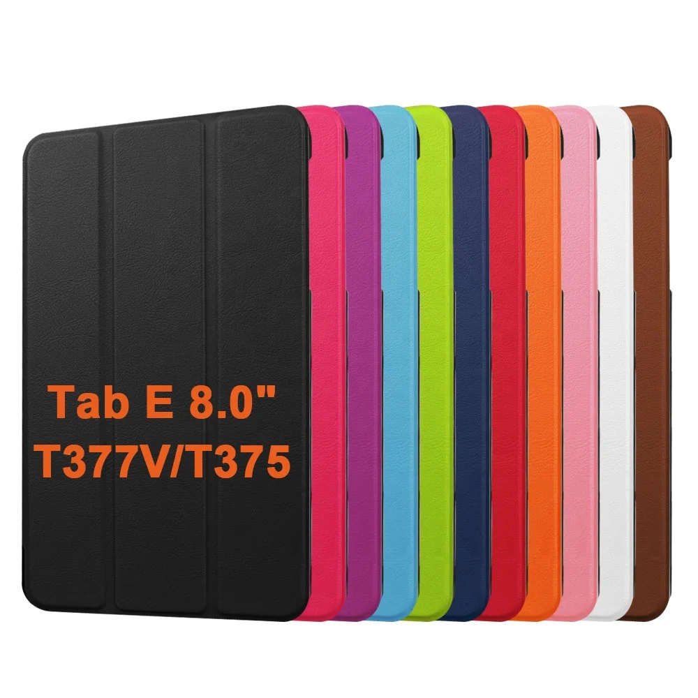 

Pu Leather Case for Samsung Galaxy Tab E 8.0 SM-T377 Tablet Protective Cover tablets