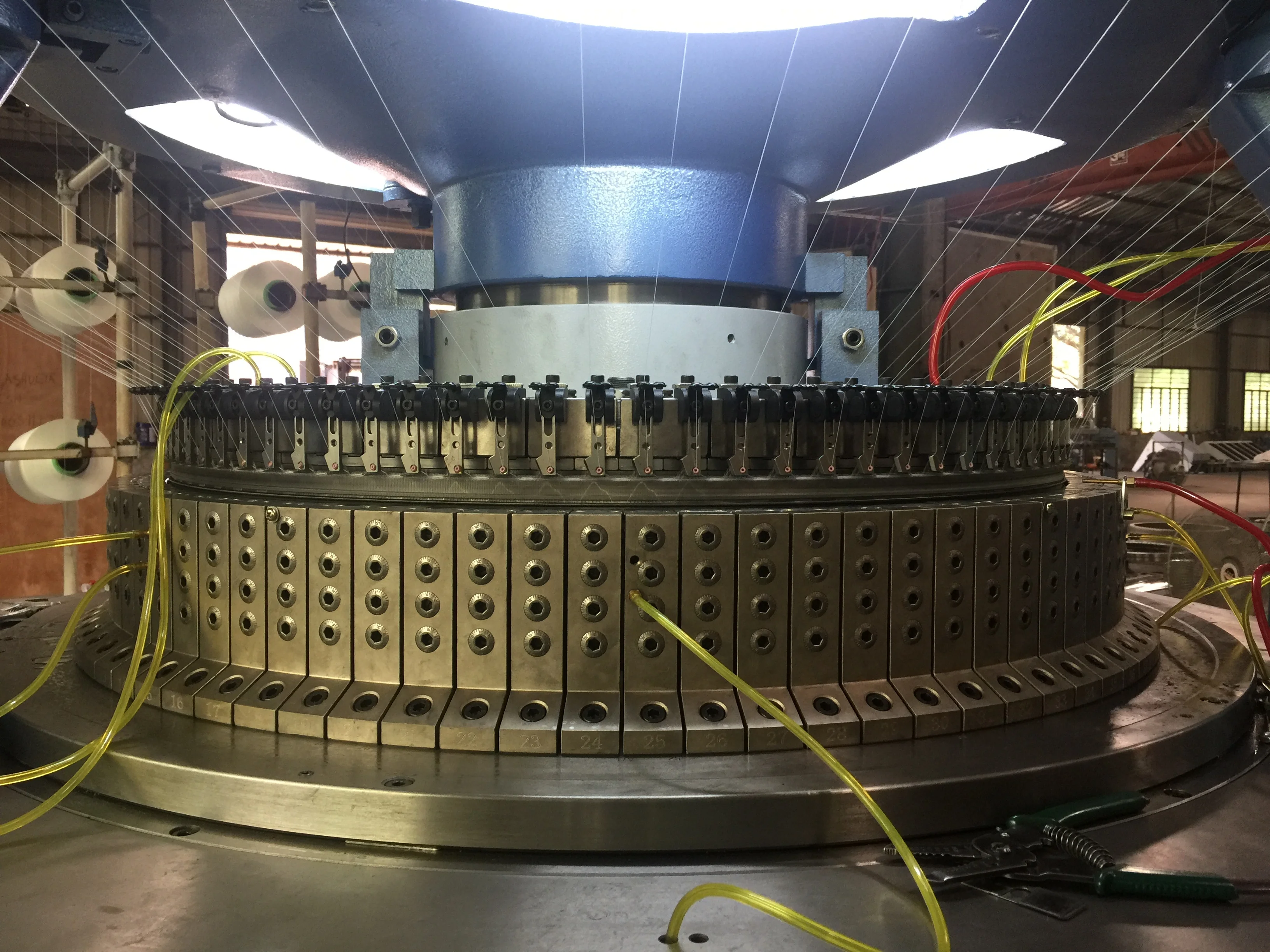 
China Knitting Machine Taifan Tubular Interlock Circular Knitting Machine Price 