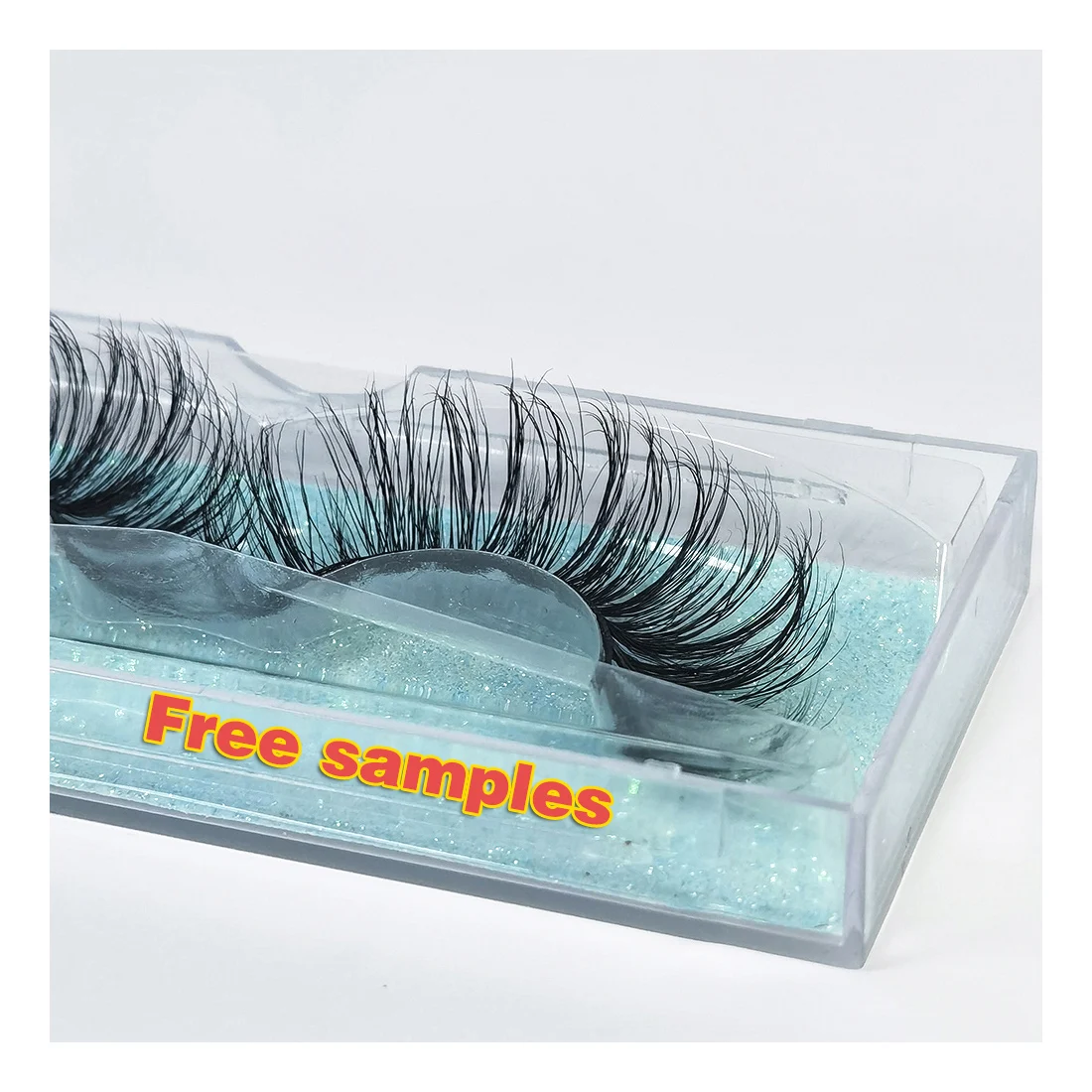 

wispy natural 3d 100% mink eyelashes vendor wholesale custom lashbox packaging acrylic clear lash cases rhinestone Luxury