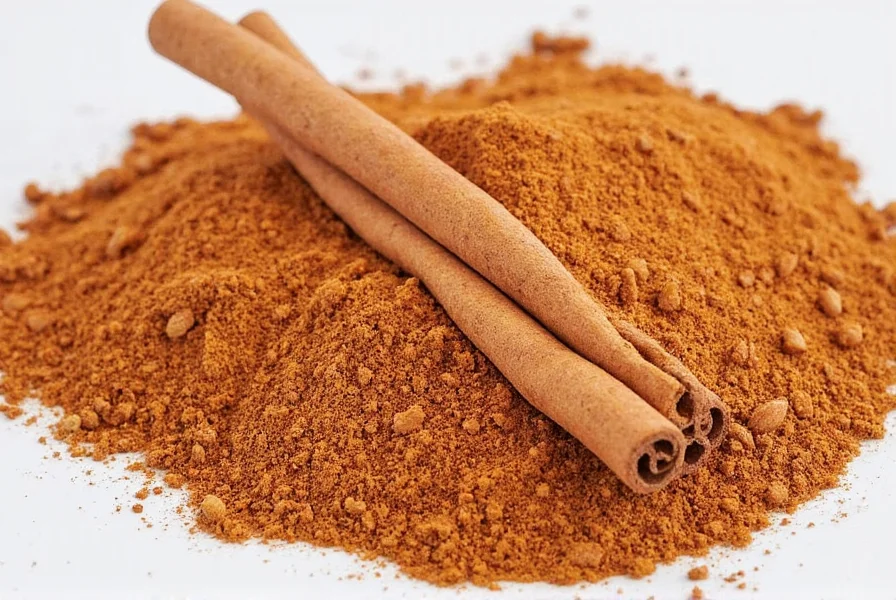 Glass jar of organic Ceylon cinnamon powder