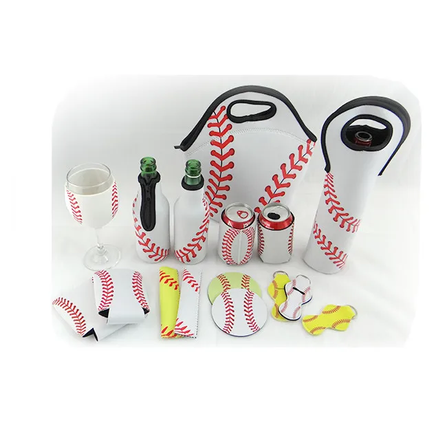 

RTS Baseball Softball Sports Designs Items Lunch Totes Makeup Bags Can Coolers