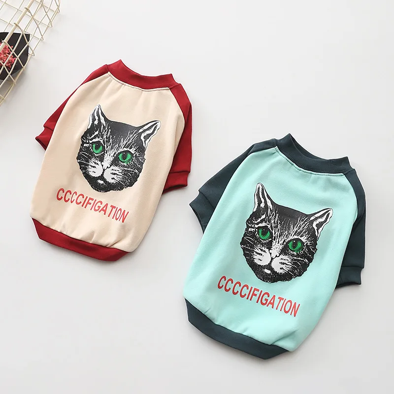

China Wholesale Adjustable Cotton High quality brand sports Pet Clothes Fashion Shirt Dog Costume