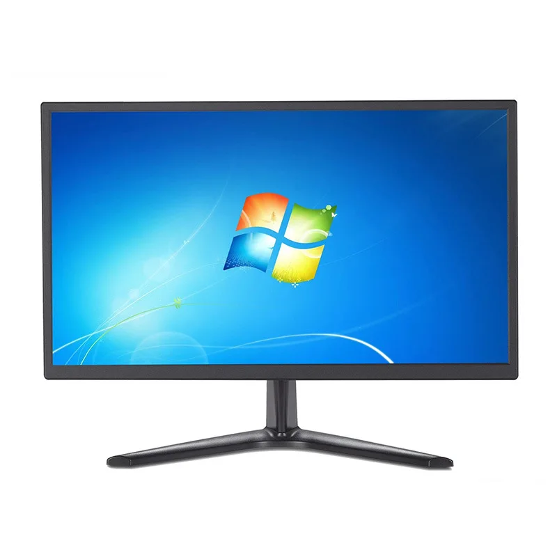 

SC002 multiple 24 inch vertical monitors hd display screens table 19 20 22 24 27 inch lcd desktop computer monitor, Black color