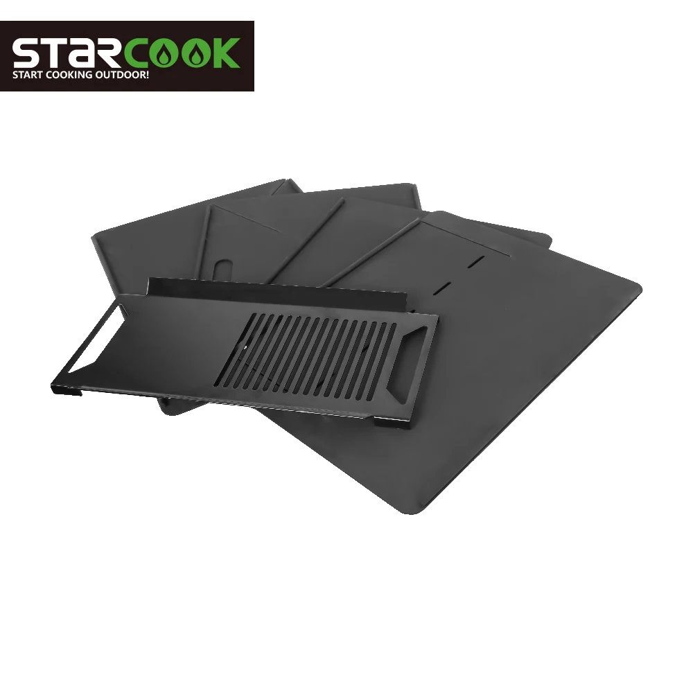 

20 Inch Camping Cast Iron Fire Pit For Garden Stay Warm