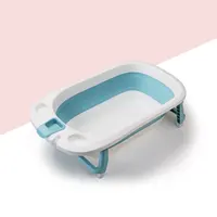

Collapsible Bathing Tub, Non-Slip Portable Foldable Baby Bath Tub Folding Shower Basin Baby Bathtub for Infants Kids