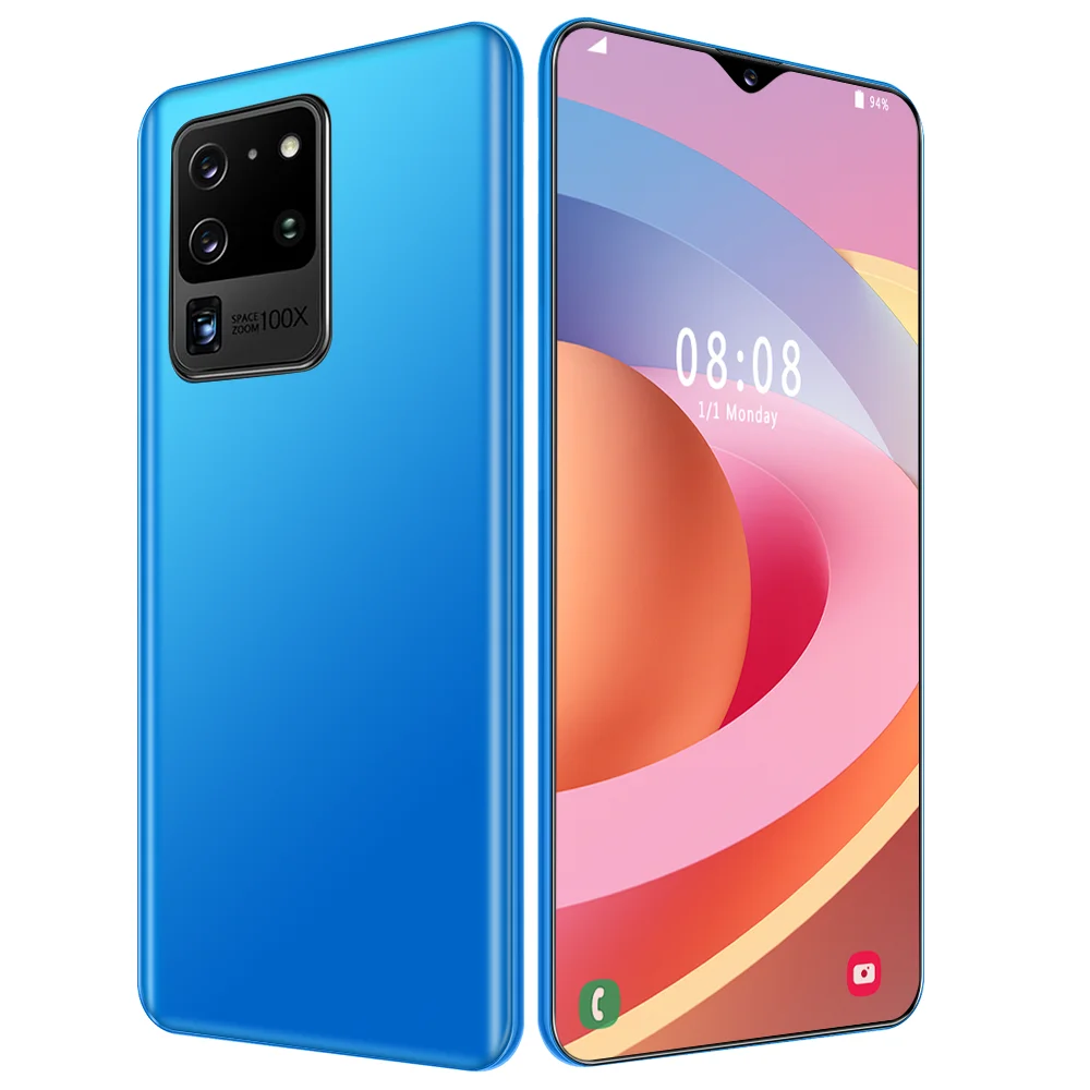 

2021 NEW popular S20U+ Large memory 8GB + 512GB smartphone 5Gmobilephone