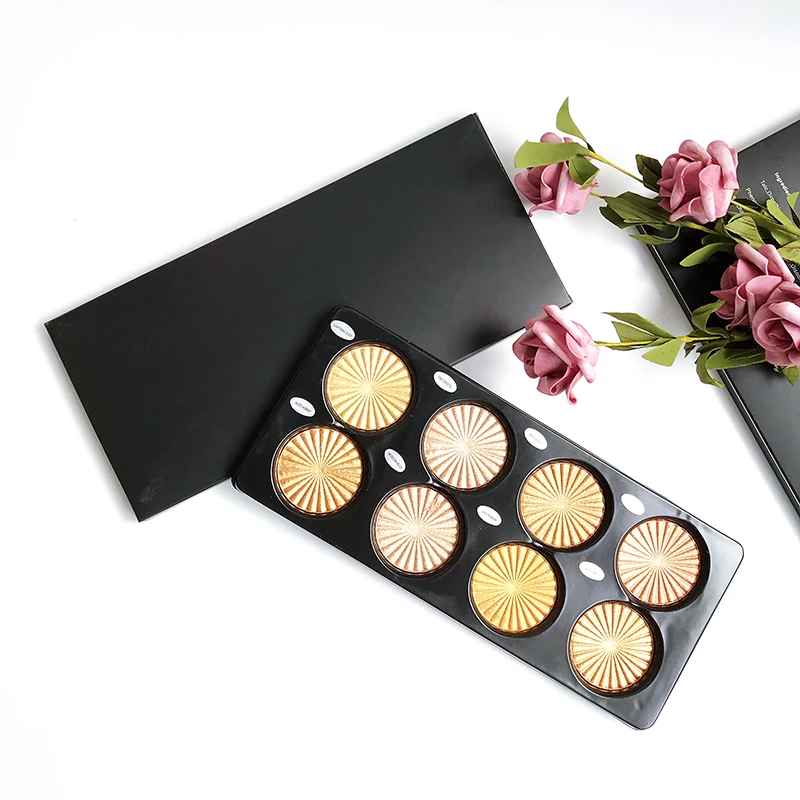 

High quality blush and highlighter palette highlighter makeup highlighter palette