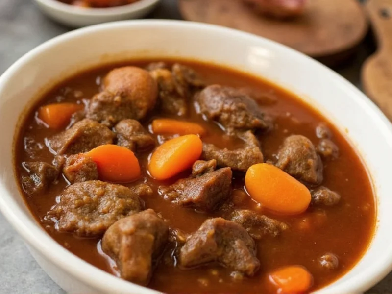 Beef Stew Soup: Perfect Recipe & Essential Techniques