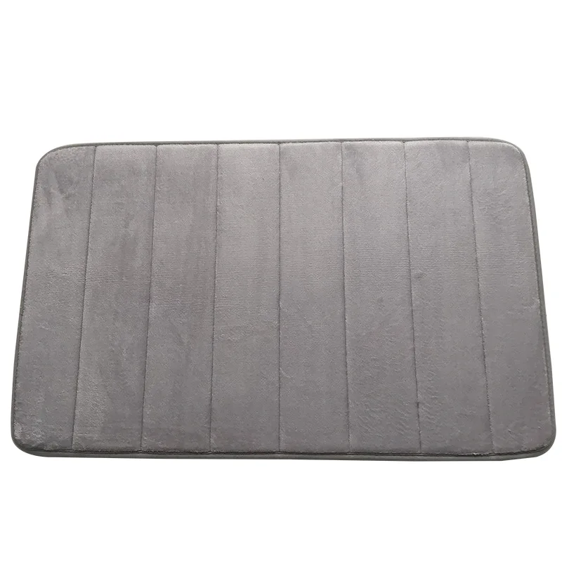 

i@home 40 60 cm 50 80 cm grey color microfiber custom non slip bath toilet shower floor mat bathroom, Kinds of colors