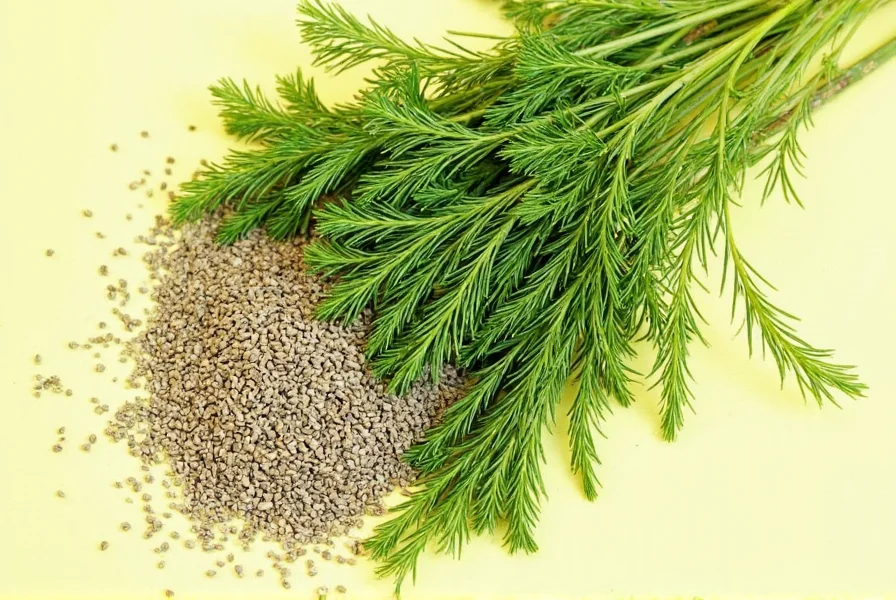 Bowl of caraway seeds