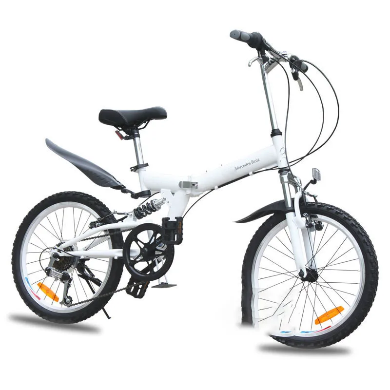 

Manufacturer customized 20 inch folding gift mountain bike 6-speed snow bicycle men's and women's gift bike