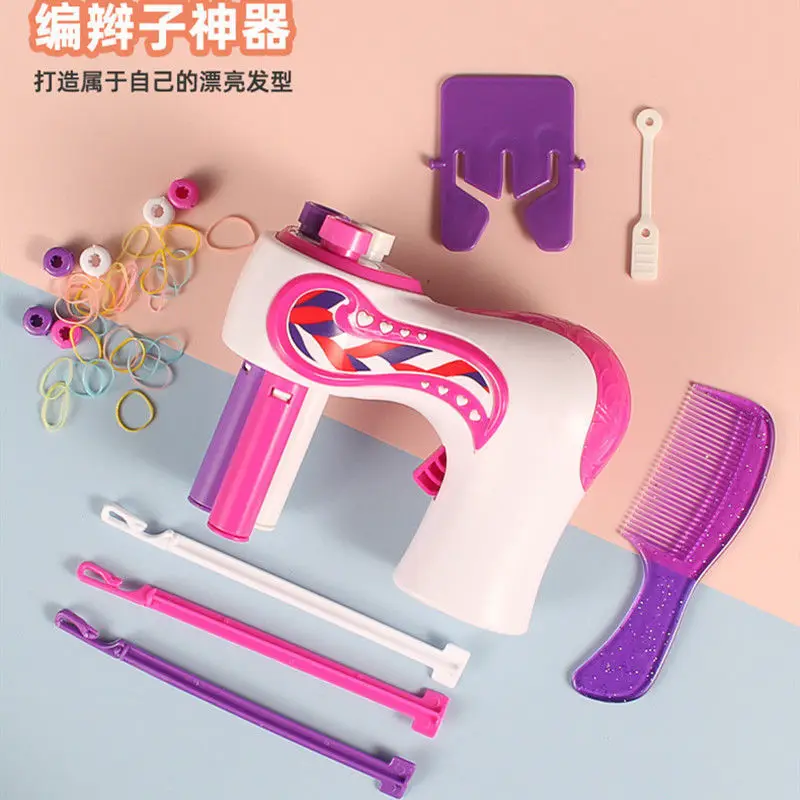 

Children three - strand electric girl automatic braiding machine