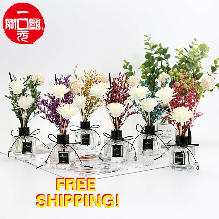 

Home decorative nest fragrance luxury room aromatherapy oil scent sandalwood reed diffuser sticks