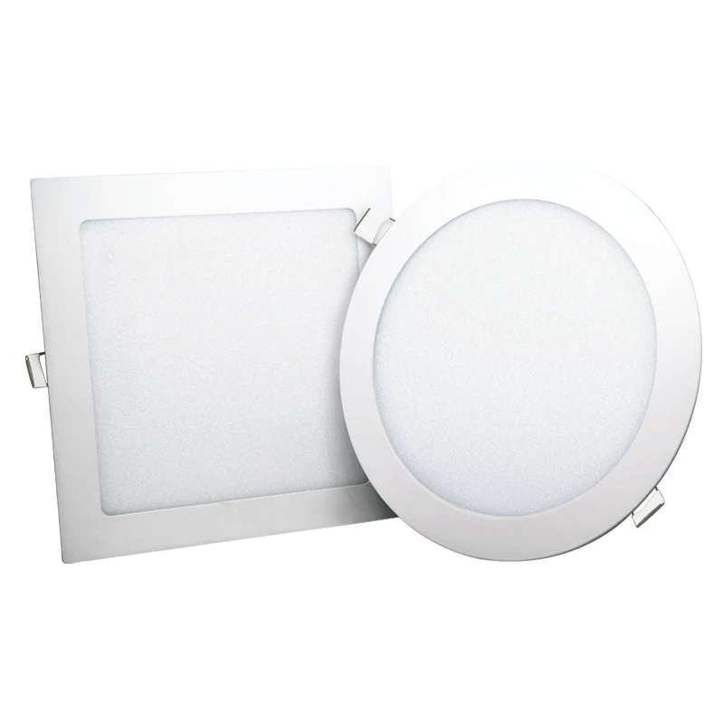 Wholesale Price Modern Round Recessed Led Panel Light No Flickering Ultra Slim Ceiling Downlight 3w 4w 6w 9w 12w 15w 18w 24w