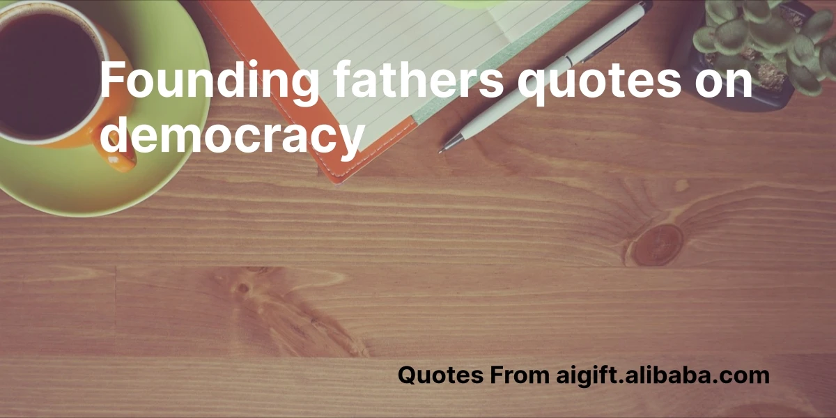 founding fathers quotes on democracy