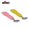 NOBO Wholesale Fashion stainless steel round scoop cookie spoon for kids