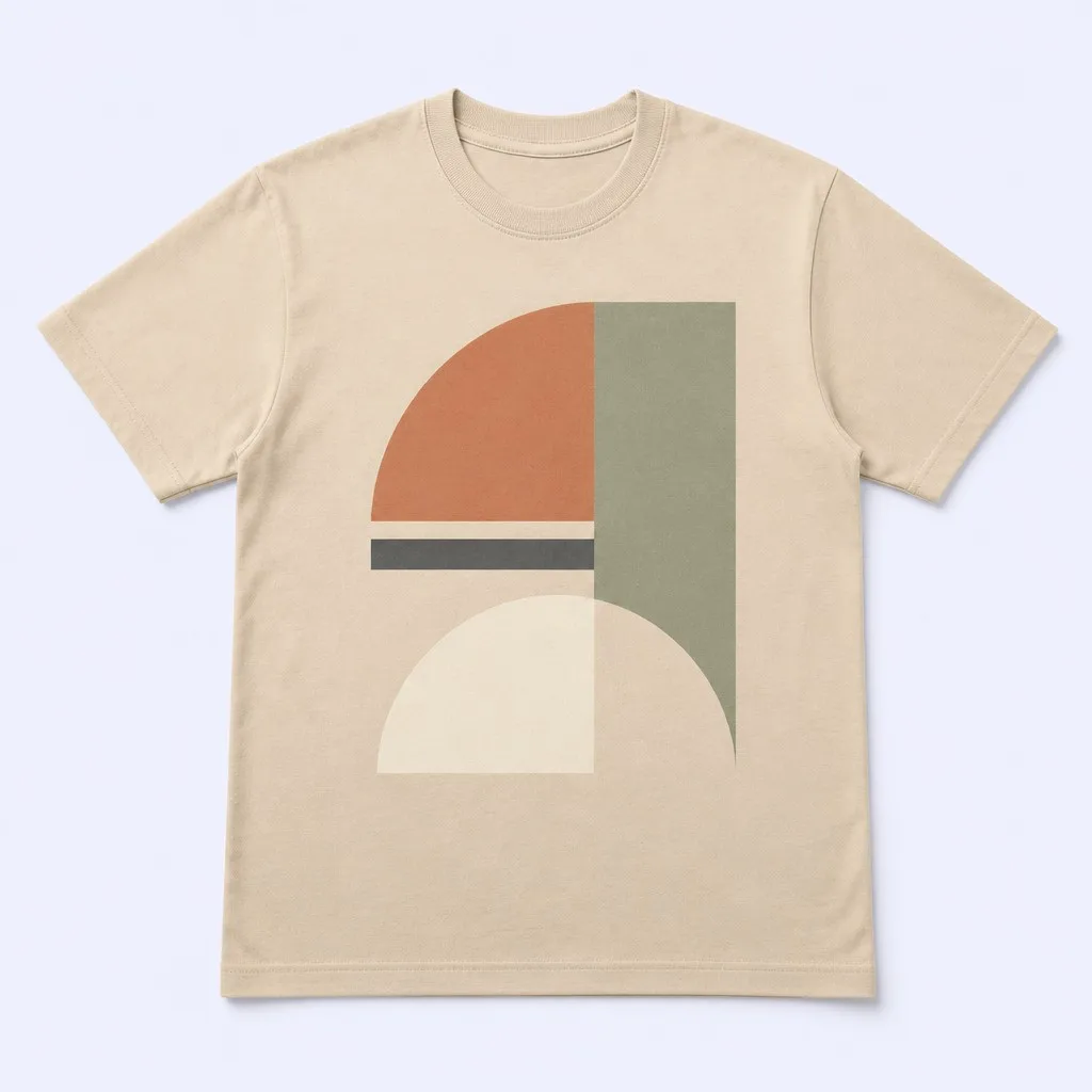 Morandi Color Block Geometry