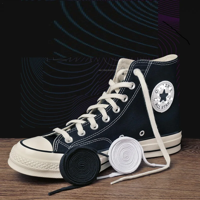 

High quality Cotton Shoelaces Flat Cotton material Shoe laces