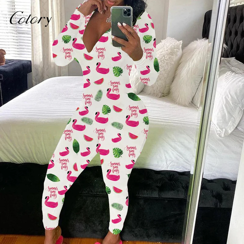 

Colory Womens Onesie Pajama Set For Women Women's Silk Pajamas, Picture shows