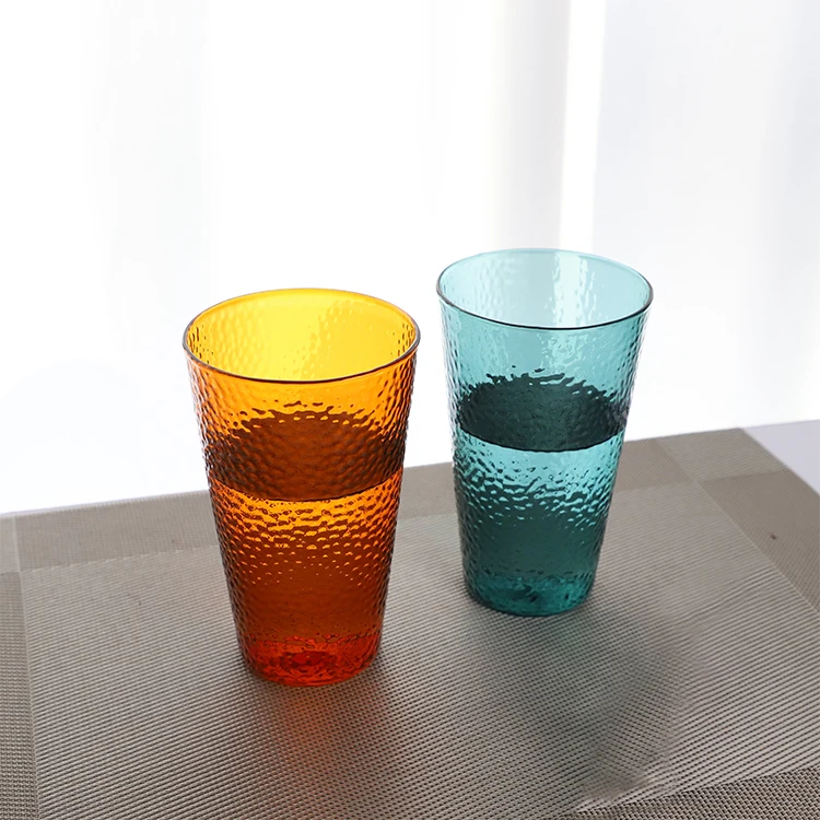 

Wholesale High Quality borosilicate glass cup glass mug, Green,orange