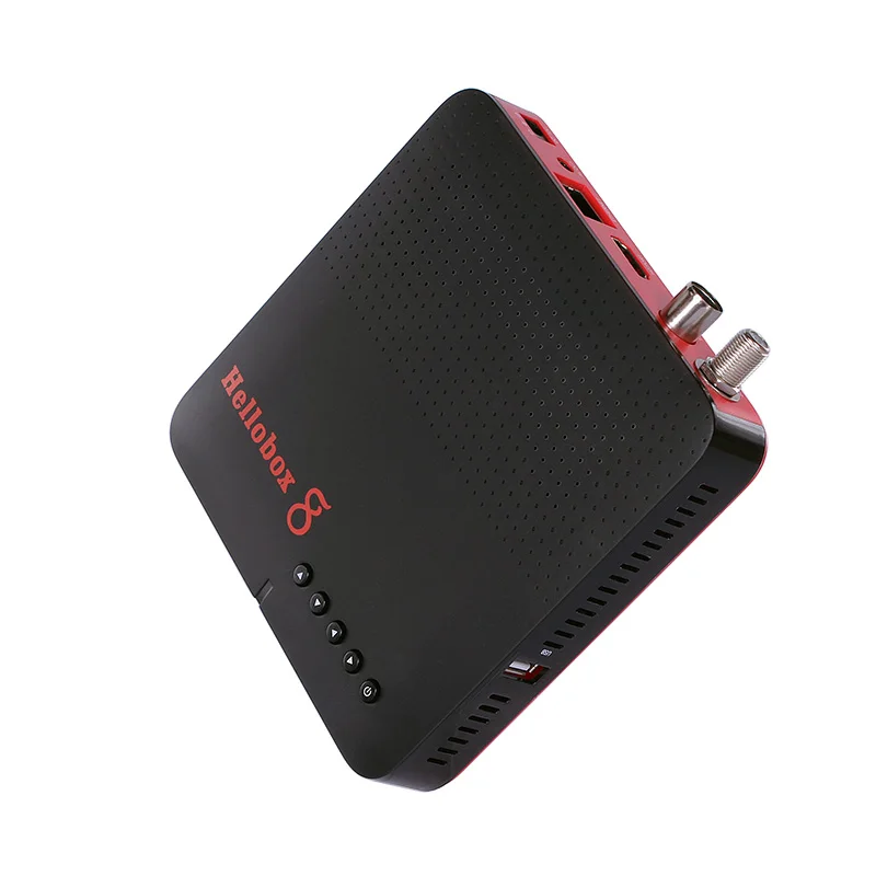 Hellobox 8 H.265 10 Bit DVB S2 satellite tv receiver dvb s2x/DVB T2/DVB C Receptor