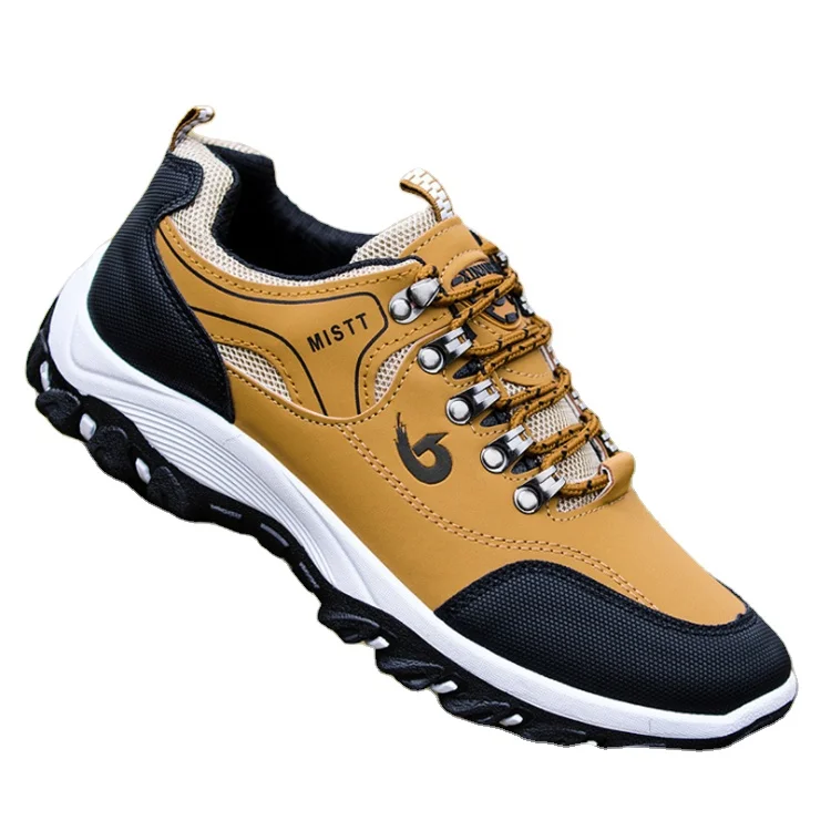 

Wholesale new outdoor hiking shoes, men's sports shoes, Gold black green