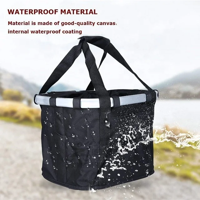 
Folding Small Pet Cat/Dog Carrier Front Bicycle Basket Quick Release Easy Install Cycling Bag Mountain bike/bicycle 