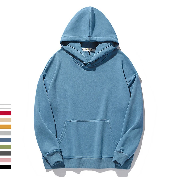 

Wholesale Comfortable Oem Hoodies Men Pullover Cotton Long Sleeve Men's Hoodies, Custom colors