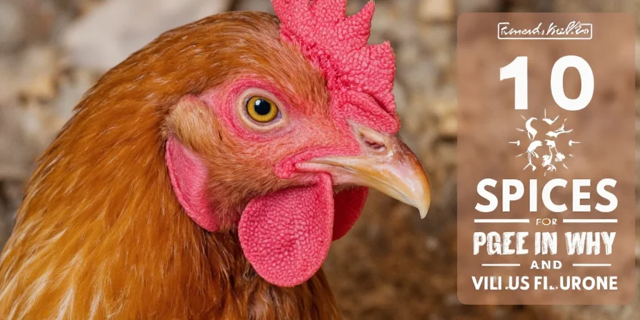 Warning signs of overfeeding spices to chickens