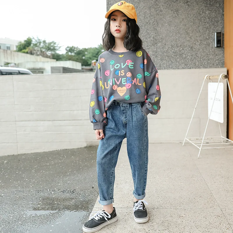 

Two-piece Set Girls' Suit Fashion Children's Sweater