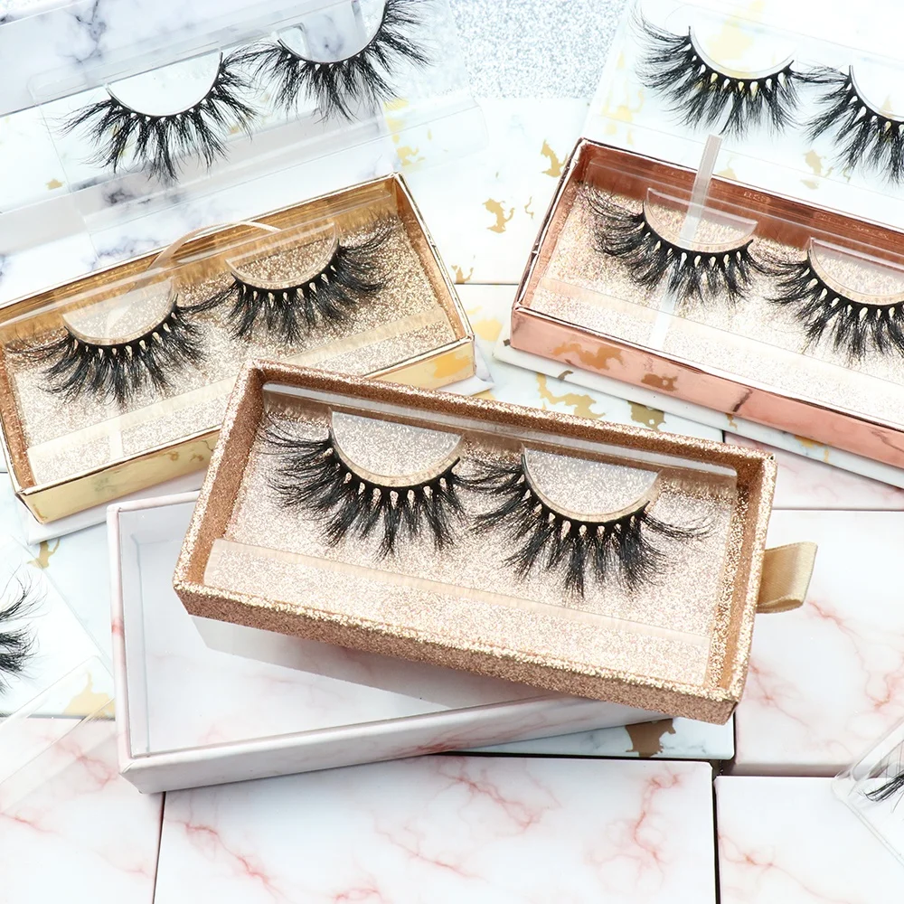 

Same day delivery create your own brand eye lashes 25mm 3d mink eyelashes eyelash package box individual eyelash