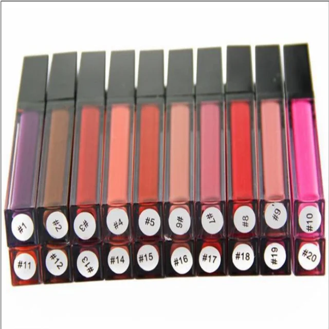 

Hot Selling Wholesale 43 Colors Matte Lipstick Waterproof Long Lasting Matte Liquid Lipstick Private Label
