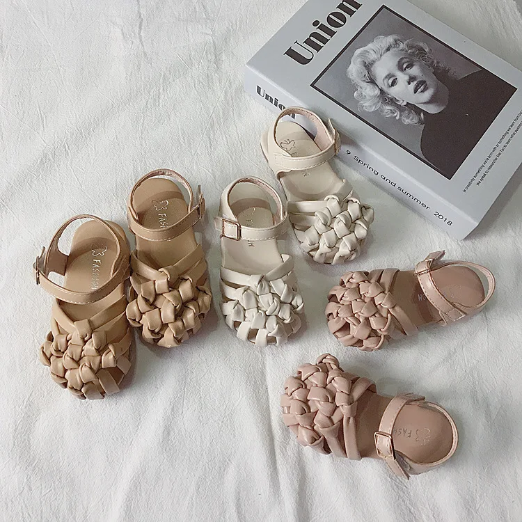 

New Style Twist the Woven summer Breathable shoes for children MSgx-43