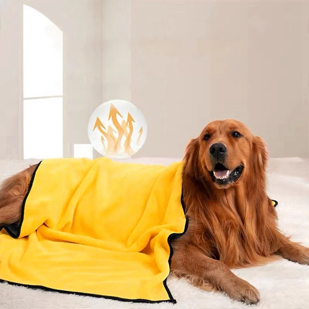 

Dog Towel Super Absorbent Pet Bath Soft Lint-free Bath Towels Quick-drying for SmallMediumLarge Dogs Towel Pet Manufacturer