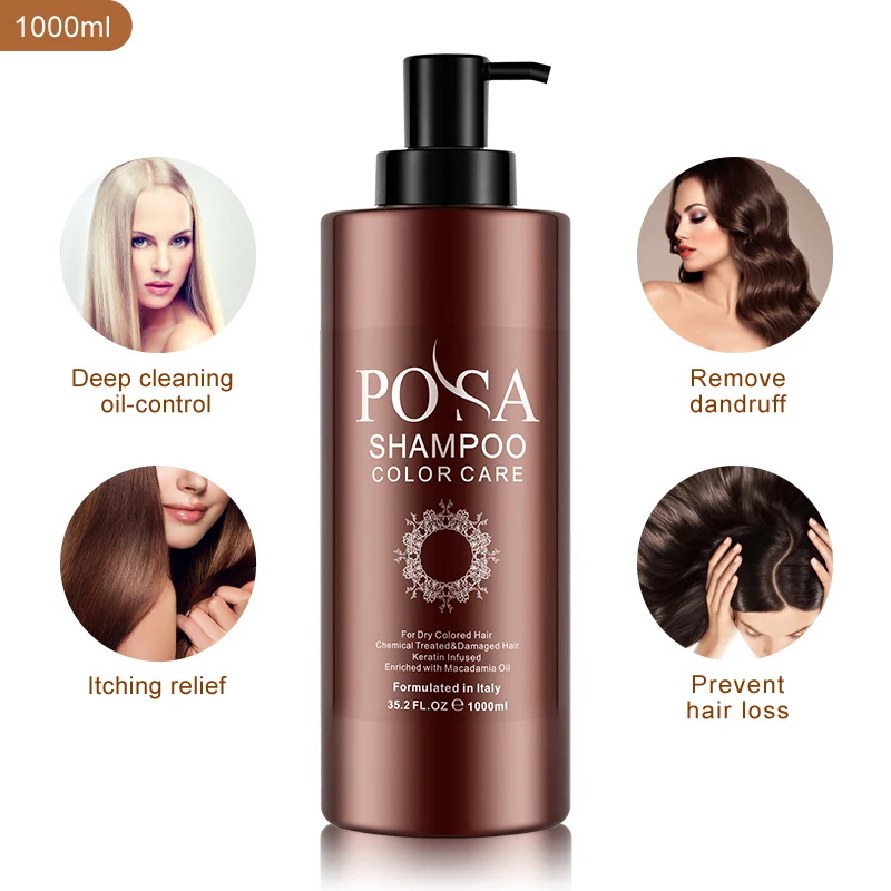 

Wholesale Private Label Shampoo Production Line Color Care Vitamin E Luxury Shampoo