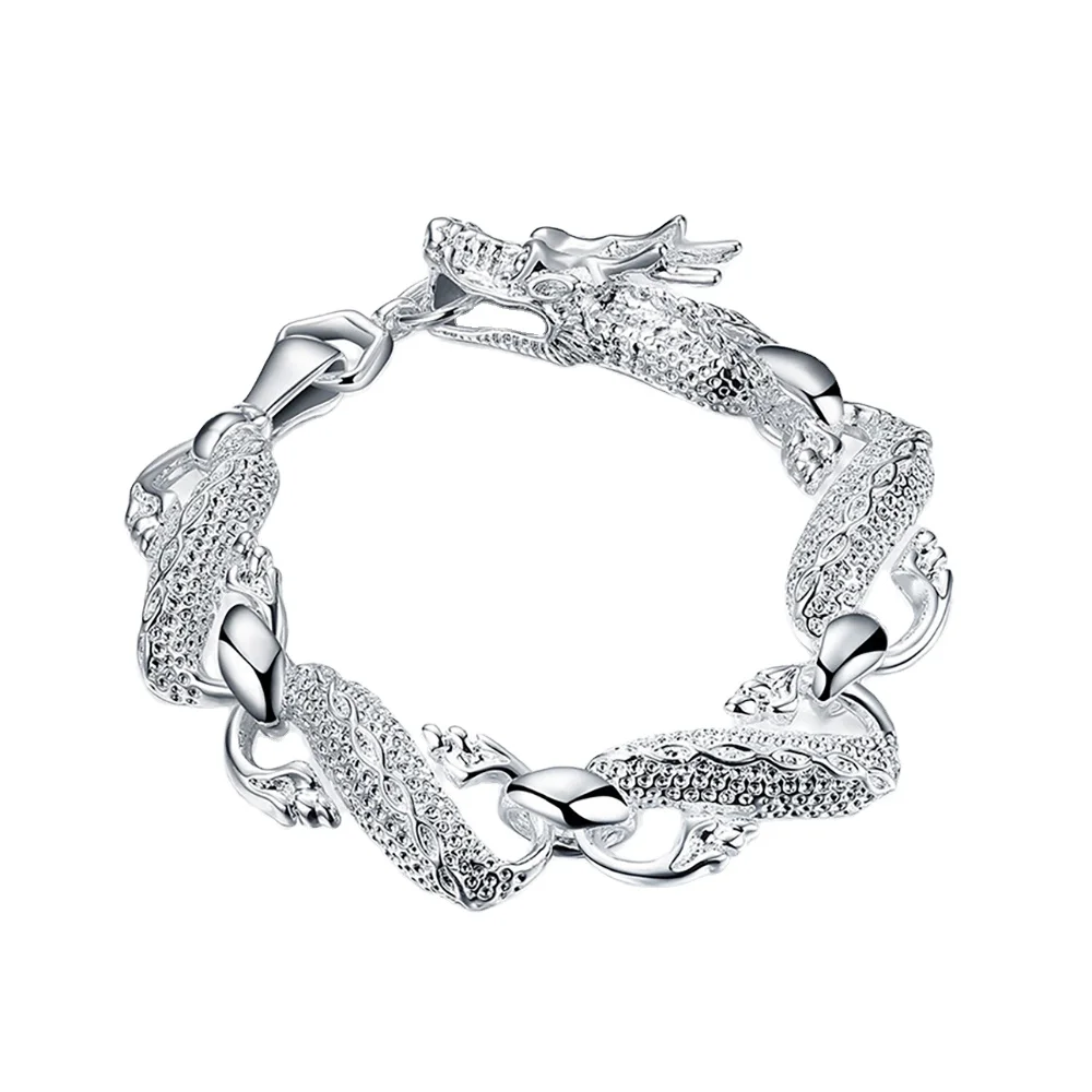 

Dropshipping 925 Sterling Silver Plated Bracelet Men Fine Jewelry peridot kehribar Women's bracelet pulseira feminina bileklik