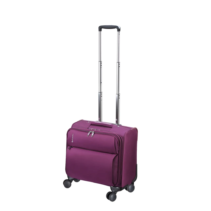 

HIHO Wholesale women carry-on mini travel trolley luggage suitcase custom factory price business men boarding luggage bag, Black, brown, purple