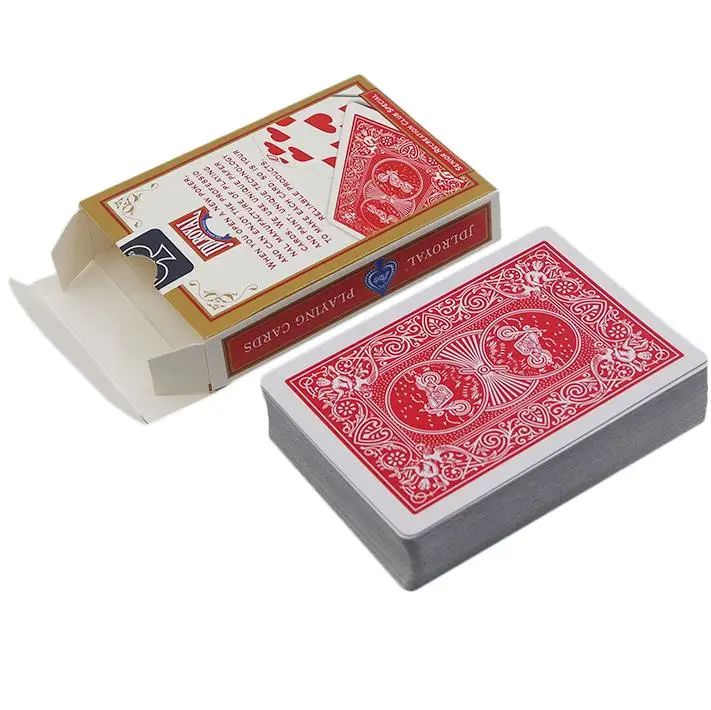 
NEW Magic Poker Blue or Red Standard Magic Playing Cards Magic Tricks Free Shipping MADE IN CHINA 