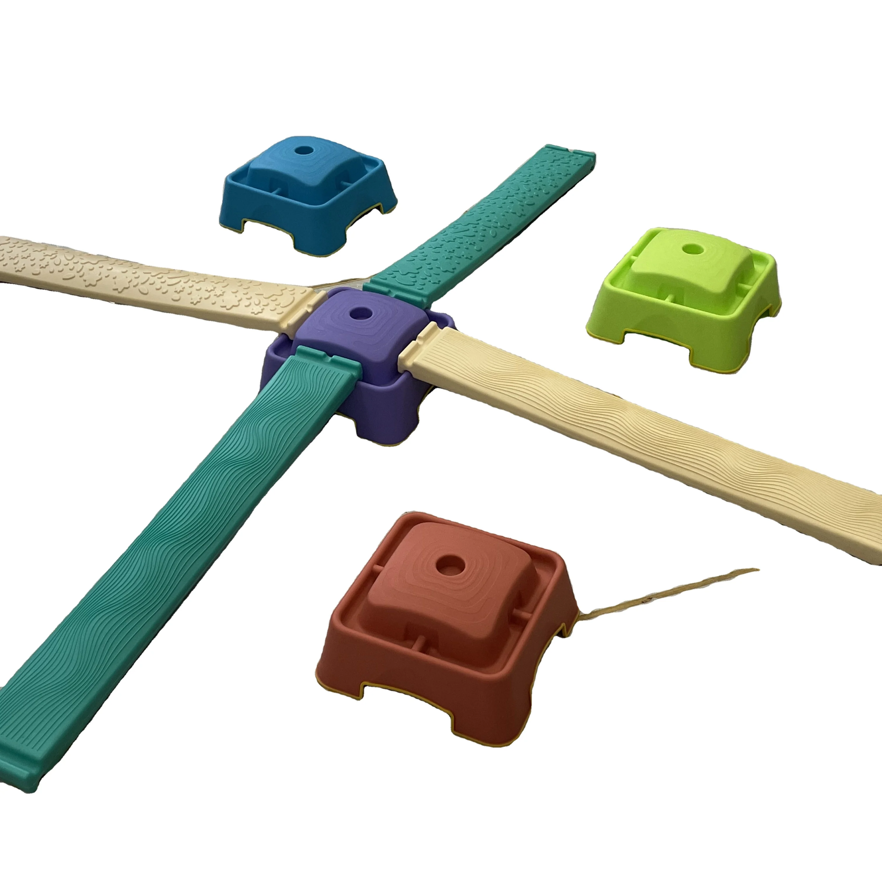 

Smart Weighted Fitness Hula Ring Hoop 24 Joints No Fall for Adults Pink Purple Blue Body OEM Box Sets Packing Color Waist Trim