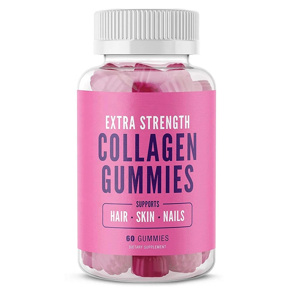 Hydrolyzed Biotin Collagen Gummies With Zinc Vitamin C And E Hair