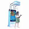 Exciting 9D VR Experience Best Earn Money Large Space VR Platform Magic Space Walking For Shopping Mall
